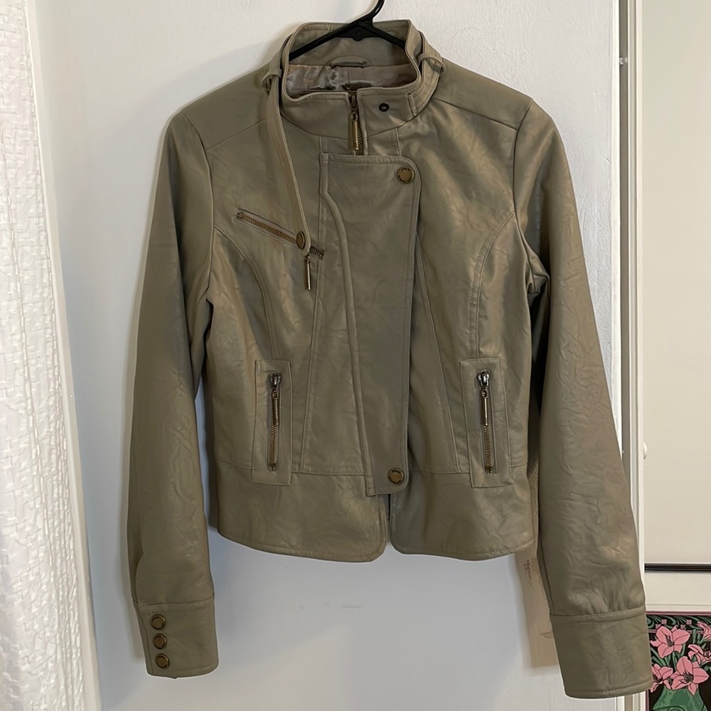 Paper Denim & Cloth Moto Jacket Sz Small
